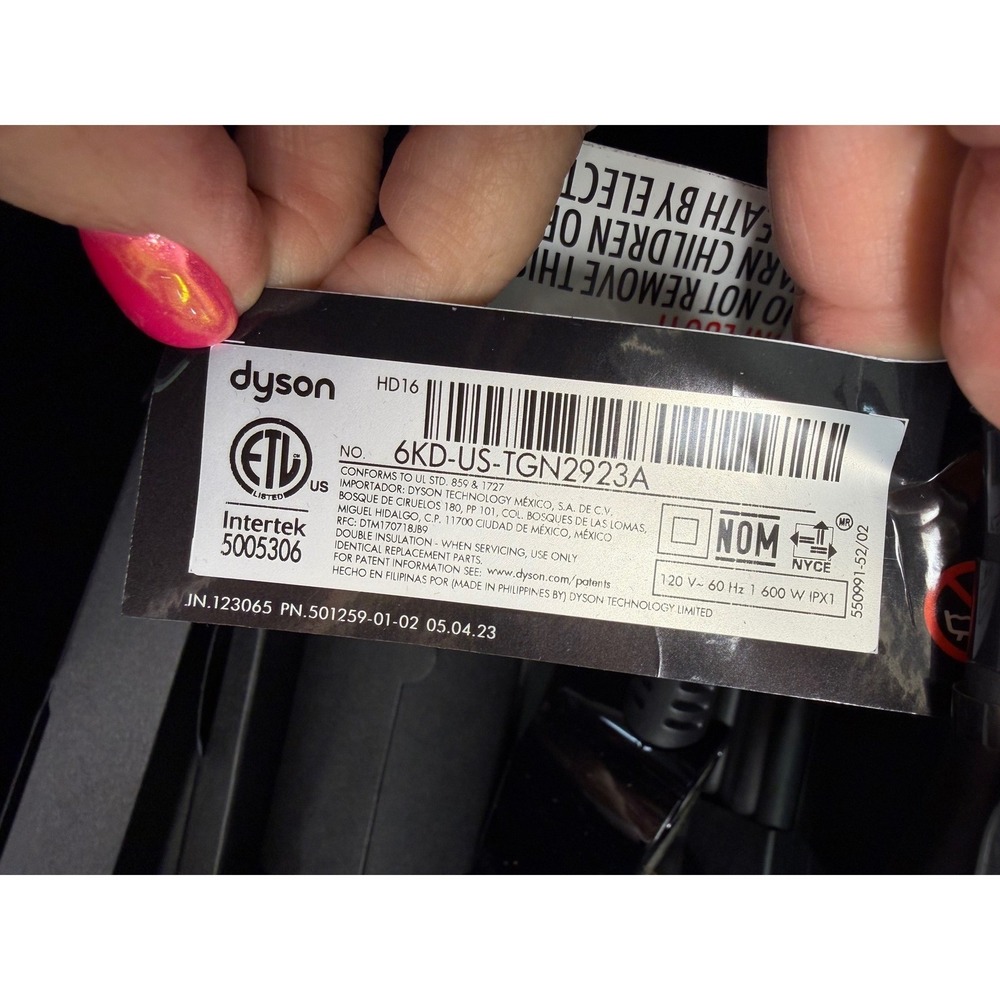 Dyson Supersonic Nural Hair Dryer HD16 Strawberry Bronze Blush Pink Special Ed - Picture 7 of 11